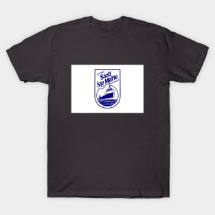 Flag of Sault Ste Marie, Michigan T-Shirt